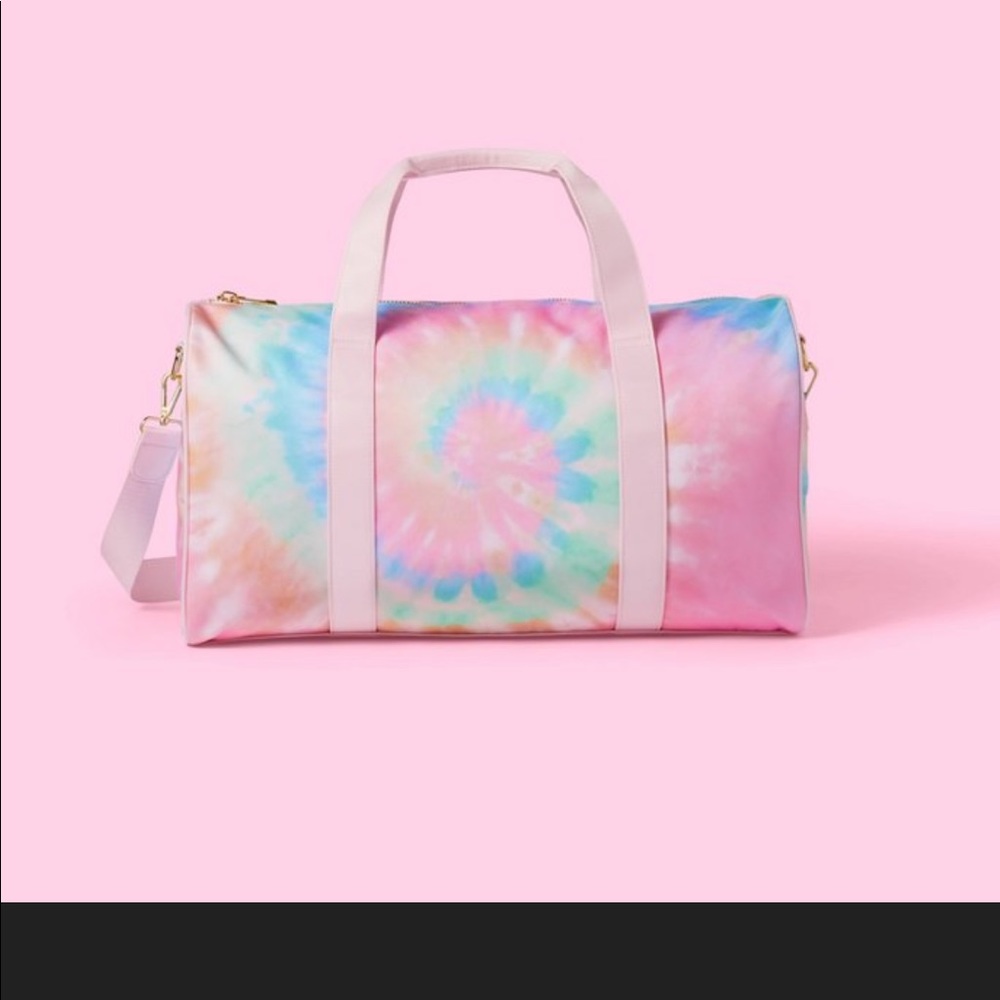 NWT Stoney Clover Lane x Target Rainbow Tie-Dye Duffel Bag